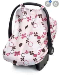 JJ Cole Collections Pink Car Seat Canopy - Picture 1 of 1