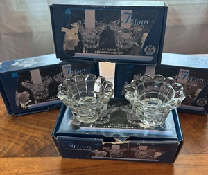 Juego de 8 candelabros votivos Tiffany 3 en 1 25 aniversario vintage 4 cajas - Imagen 1 de 8