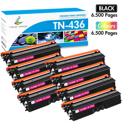 8 Pack TN436 Magenta Toner Fits for Brother DCP-L8410CDW MFC-L8690CDW L8900CDW - Image 1 of 4