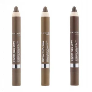 Rimmel Brow This Way Brow Pomade Pencil - Choose Your Shade - Picture 1 of 4
