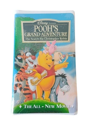 Disney's Pooh's Grand Adventure collectable VHS cassette in clam shell case - Image 1 of 3