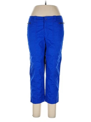 Pantalones informales azules para mujer Caribbean Joe 12 Foto 1 de 4