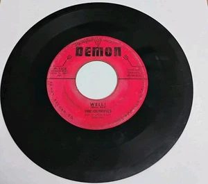 THE OLYMPICS-WESTERN MOVIES/WELL! VINYL 45 1958 - Imagen 1 de 4