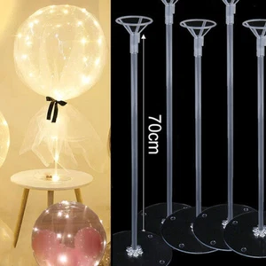 5X Balloons Bobo Stick Stand Table Balloon Holders Column Party Wedding Decor - Picture 1 of 17