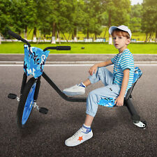 Pedal-Gokart Pedal Dreirad Dreirädriges Fahrrad Kinder Drift 360° Drehbare Räder