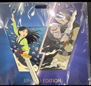 *IN HAND* Disney D23 2024Hero vs Villain Mulan v Shan Yu Pin, LE 400, WDI, MOG - Picture 1 of 1