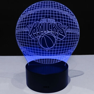 New York Knicks Derrick Rose Julius Randle Light Lamp Collectible Gift Souvenir  - Image 1 of 4