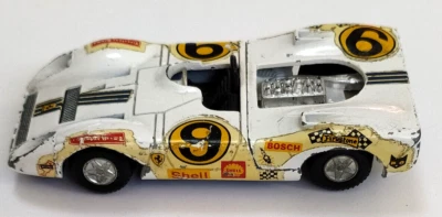 MERCURY VINTAGE USATO  1:43 AUTO DIE CAST FERRARI P 312 #9 BIANCO - Immagine 1 di 4