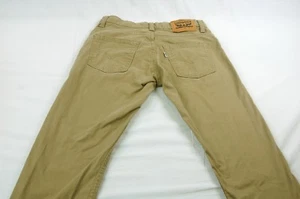 Levi's 511 Slim Fit Boy's 12 REG (26W x 26L) Tan Denim Jeans #X182 - Picture 1 of 6