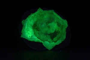 Media geoda de calcedonia JH23575, Dugway, UT - Imagen 1 de 2