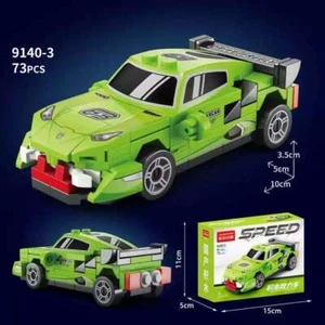 Hot Sale 73 Pieces Mechanical Building Blocks Rally Car 9140 - 3 Model Toys for - Picture 1 of 1