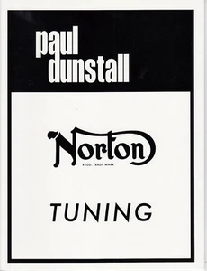 Paul Dunstall, Norton Tuning Softcover Book, Commando and Atlas, NOS - Picture 1 of 4