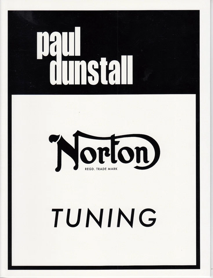 Paul Dunstall, libro de tapa blanda Norton Tuning, Commando and Atlas, Nuevo de Lote Antiguo Foto 1 de 4