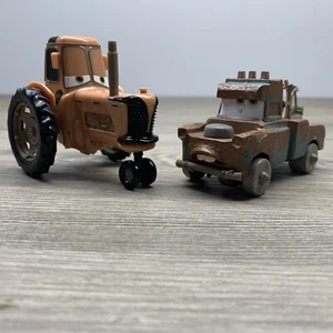 Disney Cars Tomica C-03 Meter Cave Type And A Tractor  - Picture 1 of 12