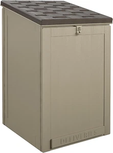 Boxguard®, Large Lockable Package Delivery and Storage Box, 6.3 Cubic Feet, Tan - Picture 1 of 8