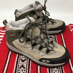 Botas/zapatos de senderismo para hombre Salomon Contragrip bronceado 39.5 7.5 con cordones - Imagen 1 de 8