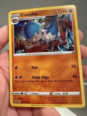 Holo Cranidos SWSH274 Promo SWSH: Sword & Shield Promo Cards Pokemon NM 1207#138 - Image 1 of 4