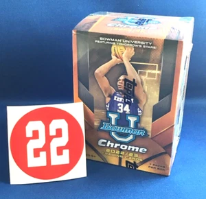 2022-23 Bowman Chrome University Basketball / 1 Box / Factory Sealed / + Sticker - Bild 1 von 6