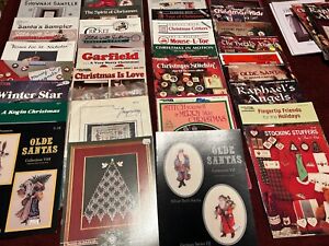 Various Cross Stitch Leaflets Christmas, Holidays, and Winter U-PICK Some OOP