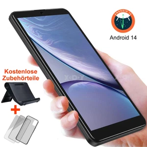 2025 Nowy telefon komórkowy Android14 32GB bez umowy Smartphone Dual SIM Octa Core 4G 6.5" - Zdjęcie 1 z 50