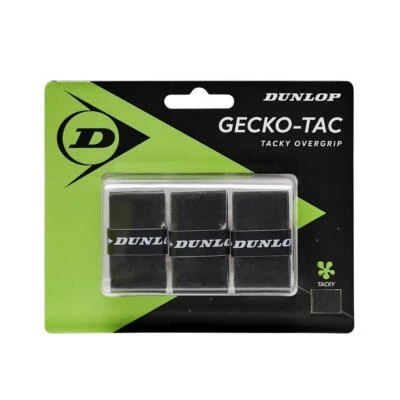 Dunlop Gecko Tac Overgrip Griffband für Tennis und Badminton Schläger Komfort