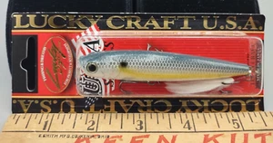 Lucky Craft Gunfish 95 f - 3 3/4" Top Water 3/8 Oz Floating Sexy Chartreuse Shad - Picture 1 of 3