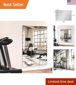 Transform Your Space with 12PCS 14x12 Full-Length Wall Mirrors for Any Room - Picture 1 of 9