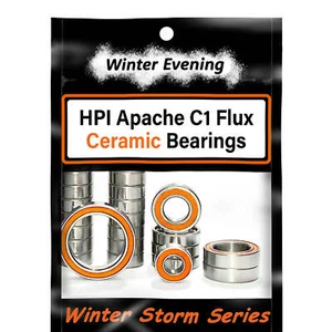 HPI Apache C1 Flux | Stainless + Ceramic Bearing Kit - Picture 1 of 3