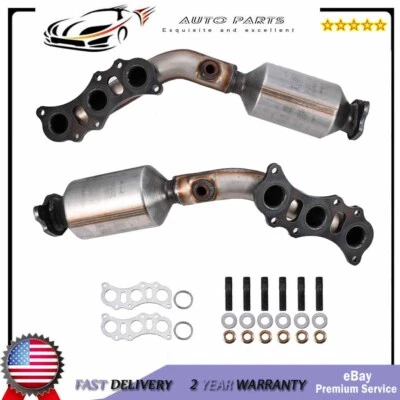 For 2005-2011 Toyota Tacoma Passenger Side & Driver Side Catalytic Converter - Изображение 1 из 4