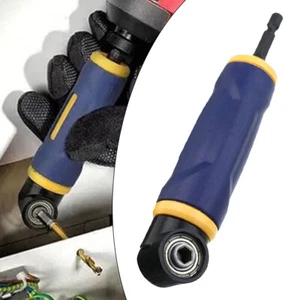 90 Degree Drill Attachment Tool Right Angle Extension Screwdriver Socket Adapter - Picture 1 of 9