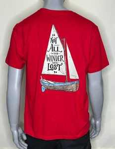 Saltrock - Camiseta - Para Hombre - Envíos Perdidos - Rojo - Ropa de Surf - Camiseta - Imagen 1 de 7
