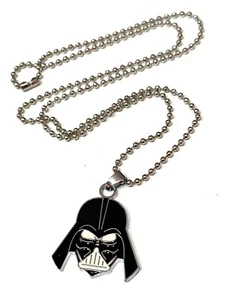 Star Wars Collana Darth Vader Guerre Stellari May The Force Be With You Saga - Picture 1 of 2
