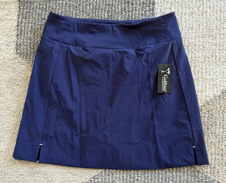 Skort Feminino Golftini Be An Athlete Azul Marinho Tamanho XS Novo com etiquetas - Imagem 1 de 4