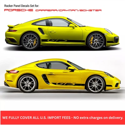GTS Side Stripes for Porsche Carrera / Cayman / Boxster  - Image 1 of 4