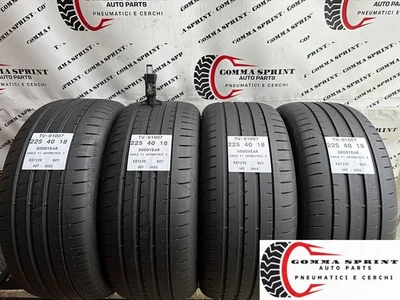 4 PNEUMATICI DI OCCASIONE 225/40/18 GOODYEAR ESTIVE GOMME 225 40 18 - Immagine 1 di 4