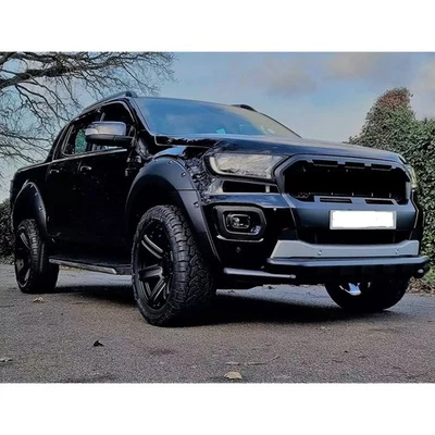 CARSOUL2019 For Ford Ranger T8 Wide Wheel Arches Fender Flares Body Kits Set 2019-2022