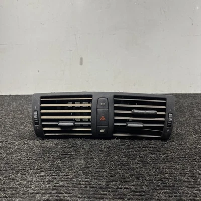 ☑️ 08-13 BMW 1-SERIES AIR GRILLE CENTER DASH VENT HAZARD TRIM 64227059189 OEM - Image 1 of 4