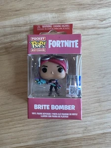 Funko Pocket Pop Keychain Fortnite Brite Bomber New -R44 - Picture 1 of 3