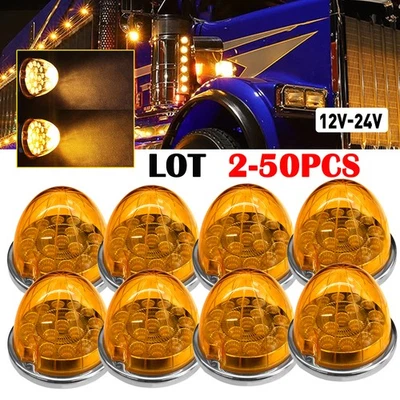 Casa rodante 2-50x LED luz de sandía indicador marcador lateral lámpara de separación camión remolque Foto 1 de 4