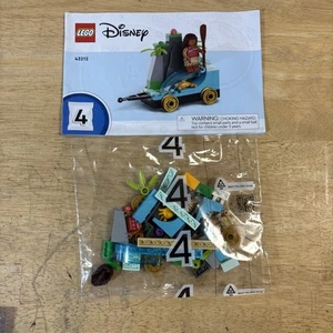 Disney Lego Moana Mini Fig With Paddle And Train Heart Of Tafiti, From Set 43212 - Picture 1 of 3