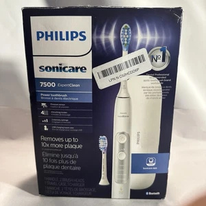 Philips Sonicare HX9690/06 ExpertClean 7500 Bluetooth Electric Toothbrush White - Picture 1 of 2