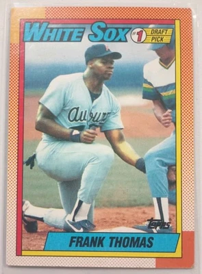 Rare 1990 Topps - Frank Thomas Card #414 (RC) In Excellent Condition. Very Nice  - Image 1 of 4