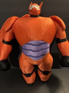 Disney Store Big Hero 6 BAYMAX IN RED MECH ARMOR 16" Plush STUFFED ANIMAL TOY - Picture 1 of 8