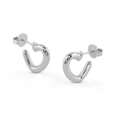 GUESS Schmuck Damen-Ohrringe Herz Creolen JUBE05535JWRHT/U - Bild 1 von 2