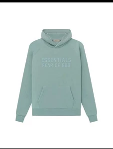 Auténtica sudadera con capucha FEAR OF GOD ESSENTIALS sicámoro XS se envía el mismo día - Imagen 1 de 3