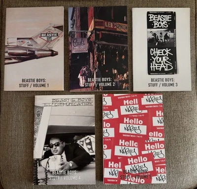 2022 Beyond the Streets Beastie Boys Zines Stuff Volumes 1 2 3 4 & 5 - WHOLE SET - Image 1 of 3