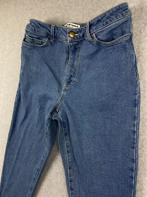 Pantalones de mezclilla ajustados American Apparel para mujer talla 30 w30 azul Foto 1 de 4