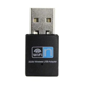 Ad alta velocità 300Mbps Mini USB Wireless Wifi Adapter 802.11 B/G/N rete scheda - Afbeelding 1 van 12