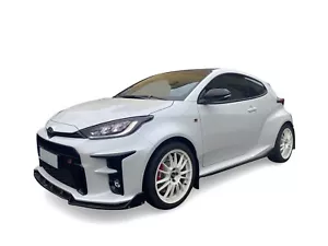 rallyflapZ | Mud Flaps to fit 2020+ Toyota GR Four Yaris Black 4mm PVC *Satin - Picture 1 of 12