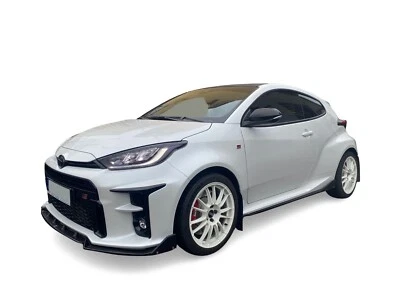 rallyflapZ | Mud Flaps to fit 2020+ Toyota GR Four Yaris Black 4mm PVC *Satin - Image 1 of 4